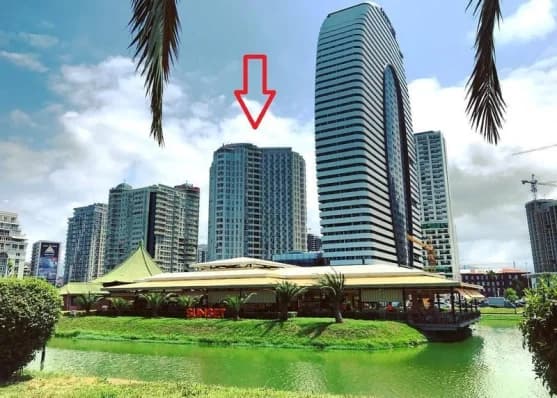 Short term rent 1-room apartment in Batumi