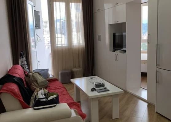 Short term rent 1-room apartment in Batumi