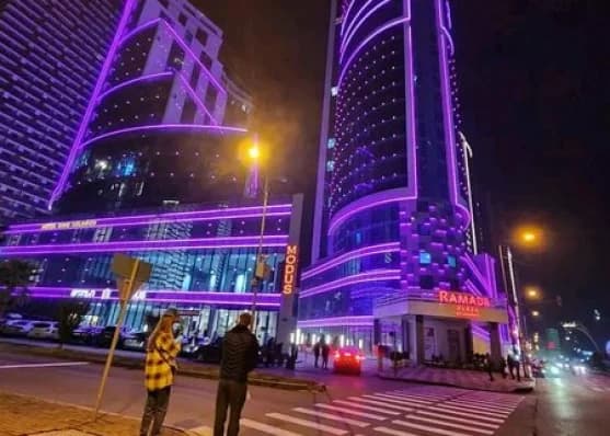 Short term rent 1-room apartment in Batumi
