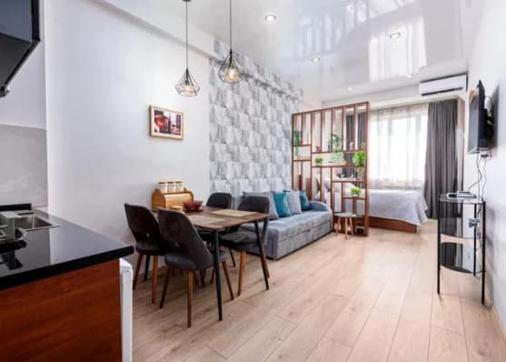 Short term rent 1-room apartment in Isani, in Tbilisi
