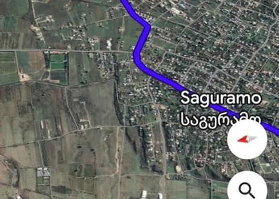 For sale 5400 m² land plot in Saguramo